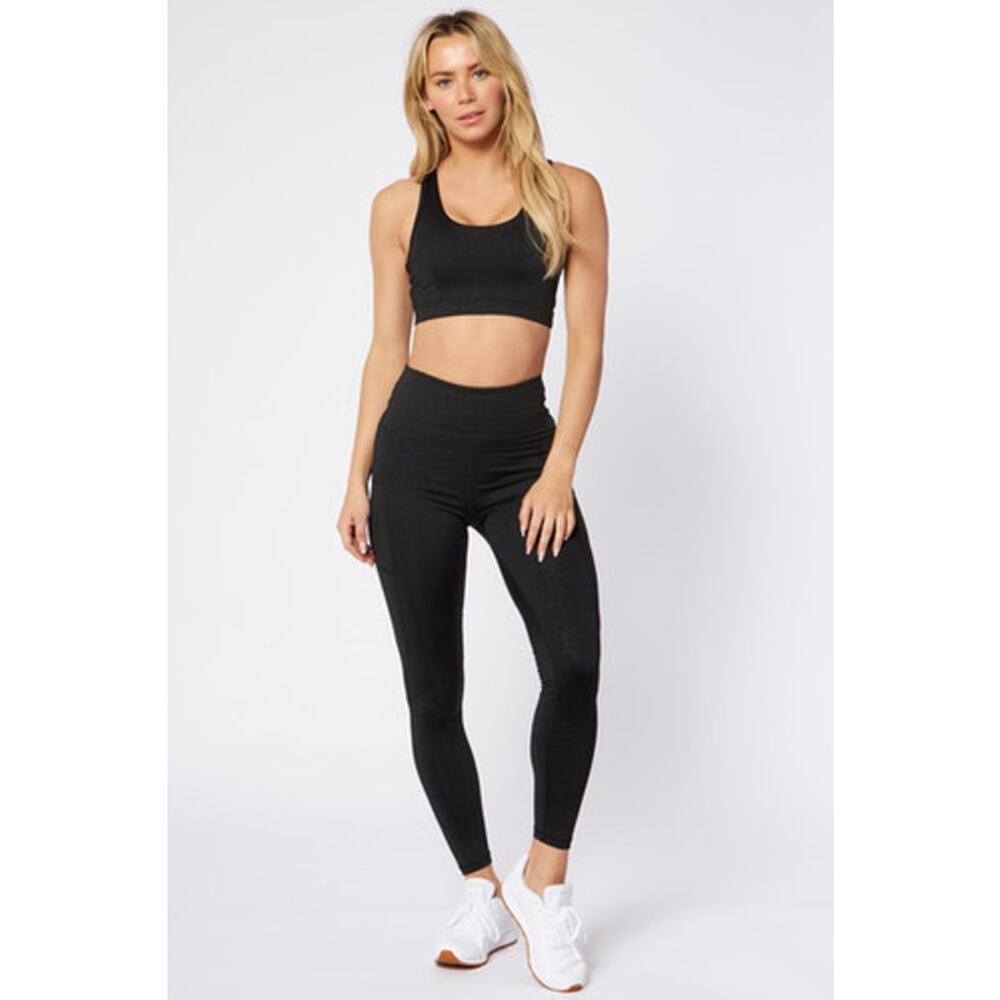 Serena‎ Pocket Legging Black Pebble Gloss